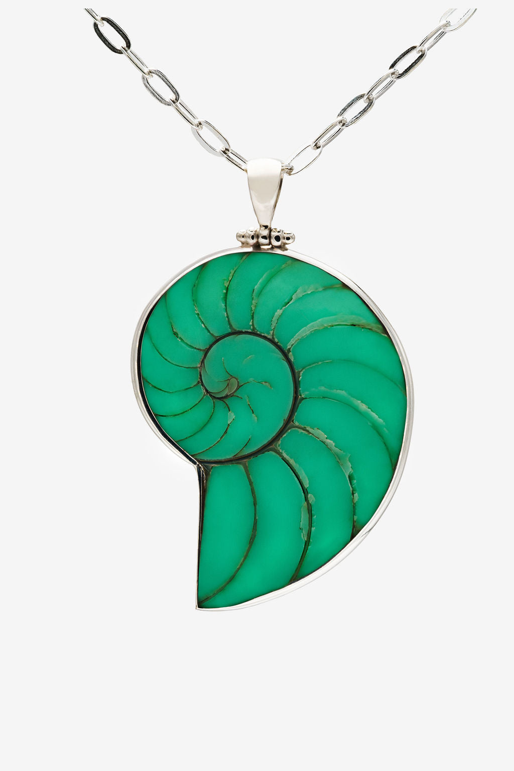 Turquoise Solara Shell Necklace