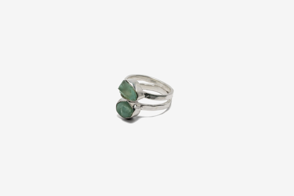 Aquamarine Rise Ring