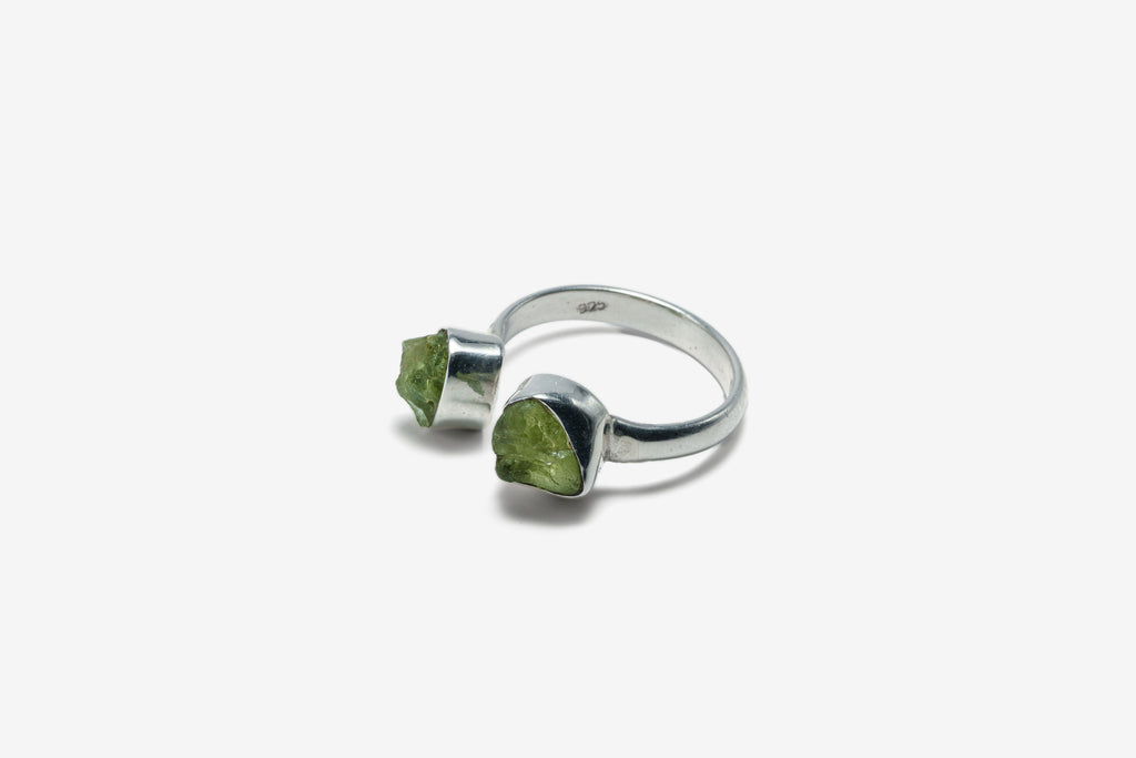 Peridot Balance Ring