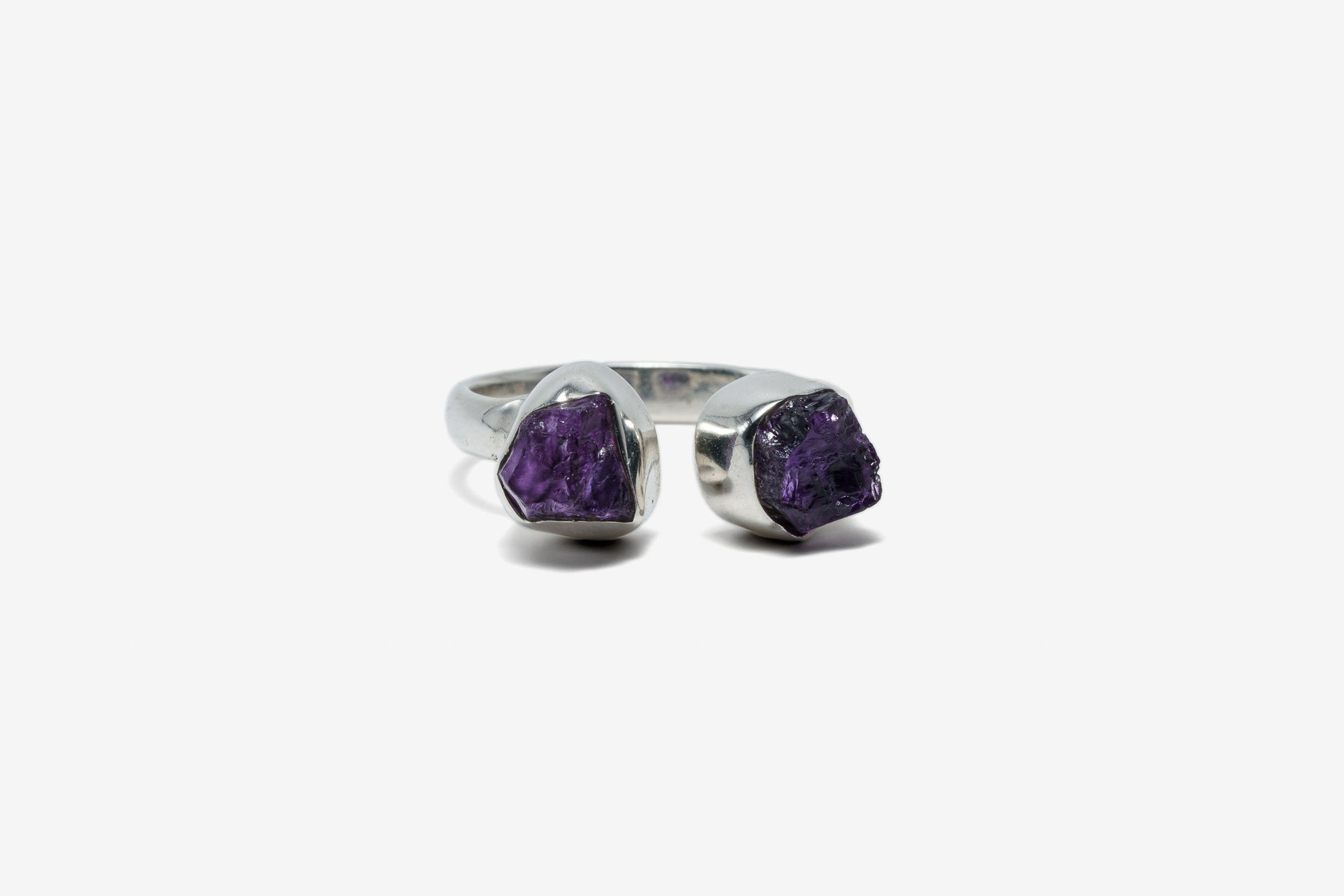 Amethyst Balance Ring
