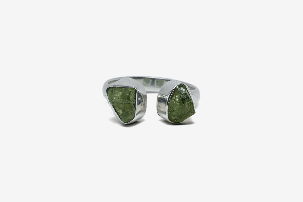 Peridot Balance Ring