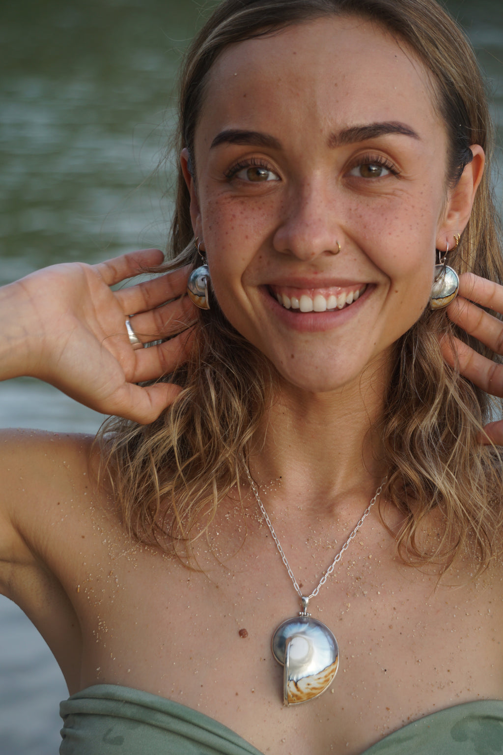 Solara Shell Earrings