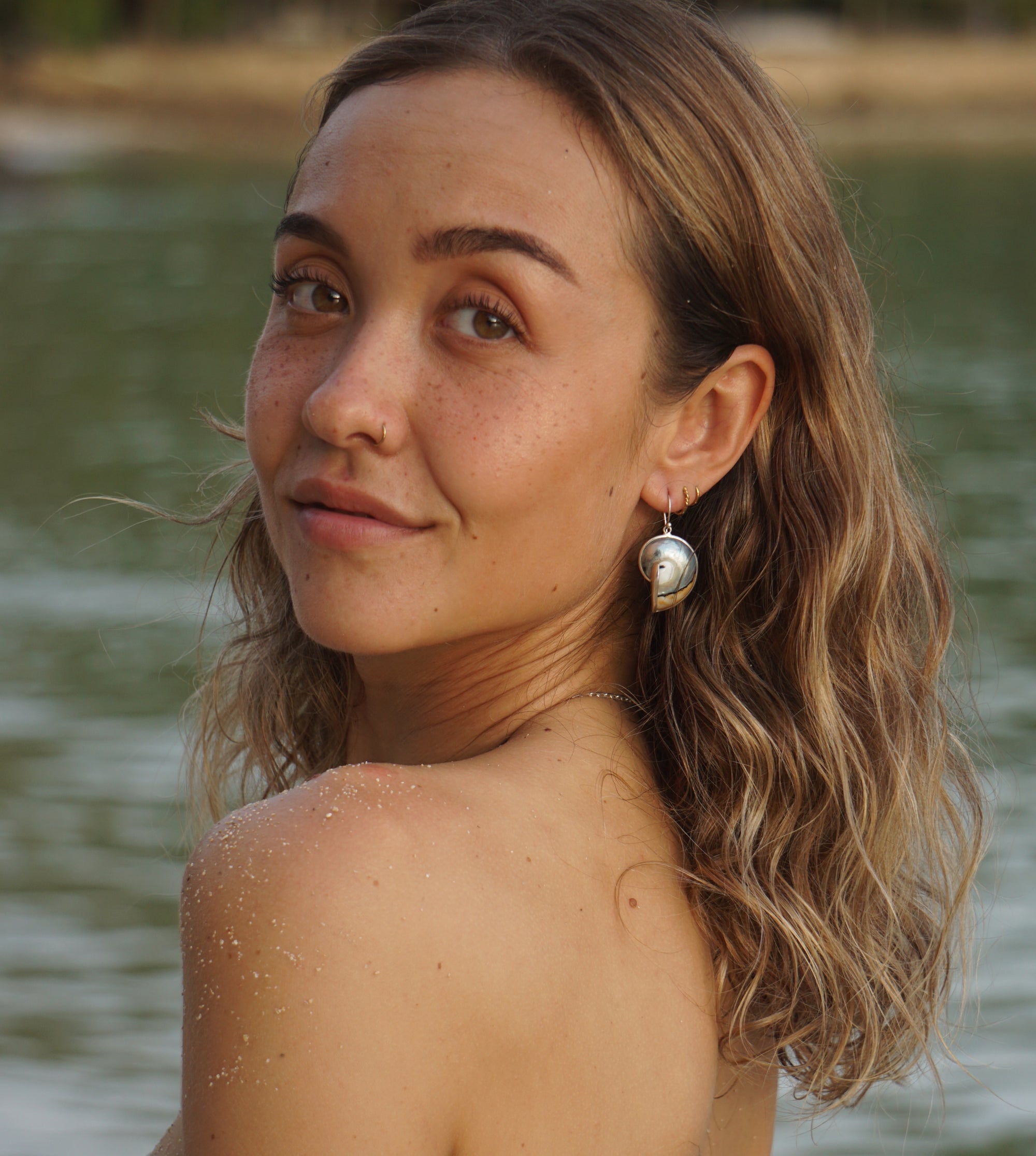 Solara Shell Earrings